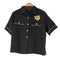 アヴィレックス AVIREX オープンカラー半袖シャツ メンズ import:M