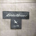 エディーバウアー Eddie Bauer リネン混 チェック 半袖シャツ メンズ JPN:XS