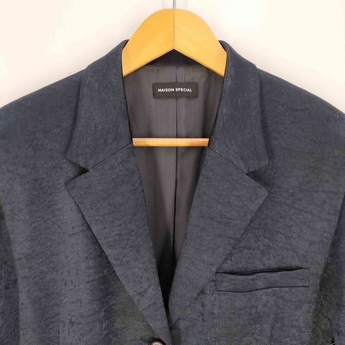 メゾンスペシャル MAISON SPECIAL Satin Jacket サテンジャケット レディース FREE