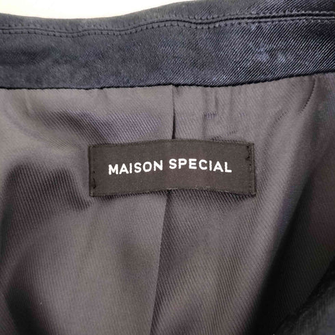 メゾンスペシャル MAISON SPECIAL Satin Jacket サテンジャケット レディース FREE