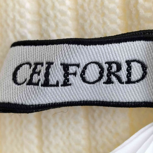 セルフォード CELFORD ディフォーメーションニットワンピース レディース JPN:36