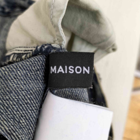 メゾンスペシャル MAISON SPECIAL 2way Denim One-piece Dress デニムワンピース ドレス レディース JPN:38