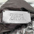 ザラ ZARA メタリックシルバーワンショルダーバッグ レディース