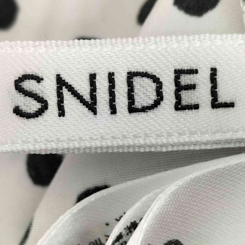 スナイデル snidel フリルオーバーワンピース ドット レディース JPN:0