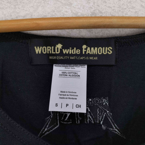 ワールドワイドフェイマス WORLD WIDE FAMOUS フロント刺繍タンクトップ メンズ S