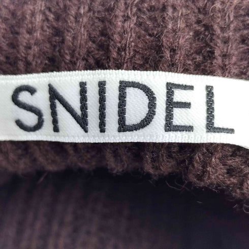 スナイデル snidel ショースキンニットワンピース レディース FREE
