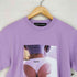 ワールドワイドフェイマス WORLD WIDE FAMOUS ガールプリントTシャツ メンズ S