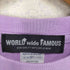 ワールドワイドフェイマス WORLD WIDE FAMOUS ガールプリントTシャツ メンズ S