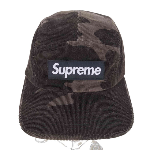 シュプリーム Supreme Cord Camo Camp Cap コーデュロイキャップ メンズ