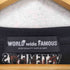 ワールドワイドフェイマス WORLD WIDE FAMOUS 両面プリントTシャツ メンズ