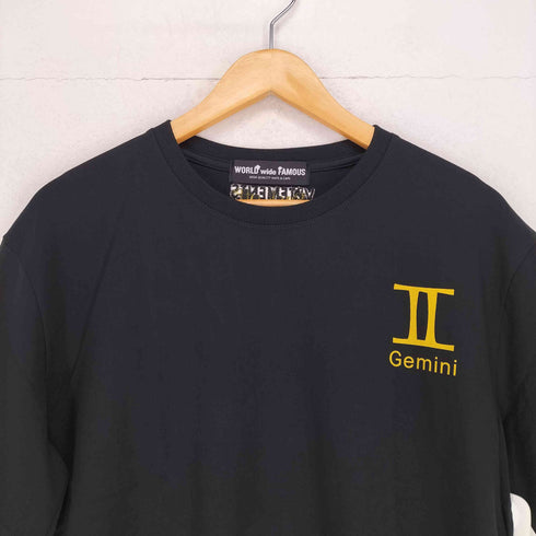ワールドワイドフェイマス WORLD WIDE FAMOUS 両面プリントTシャツ メンズ