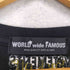 ワールドワイドフェイマス WORLD WIDE FAMOUS 両面プリントTシャツ メンズ