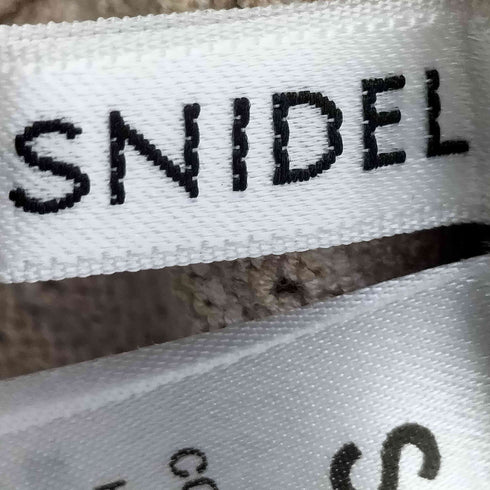 スナイデル snidel 19ss カラーブロッキングボーダーニットスカート レディース FREE