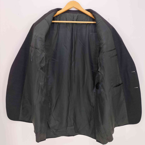 エルメネジルドゼニア Ermenegildo Zegna チェック柄 2B テーラードジャケット & 2タック ワイドスラックス セットアップ メンズ