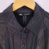 ザラ ZARA フェイクレザー シャツワンピース レディース import:L