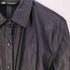ザラ ZARA フェイクレザー シャツワンピース レディース import:L
