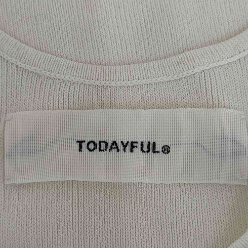 トゥデイフル TODAYFUL Highgauge Knit Tanktop レディース FREE