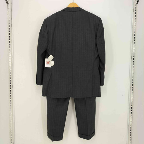 エルメネジルドゼニア Ermenegildo Zegna TAGLIO ESCLUSIVO / HIGH PERFORMANCE FOUR PLY 3B テーラードジャケット & 2タック ワイドスラックス セットアップ メンズ