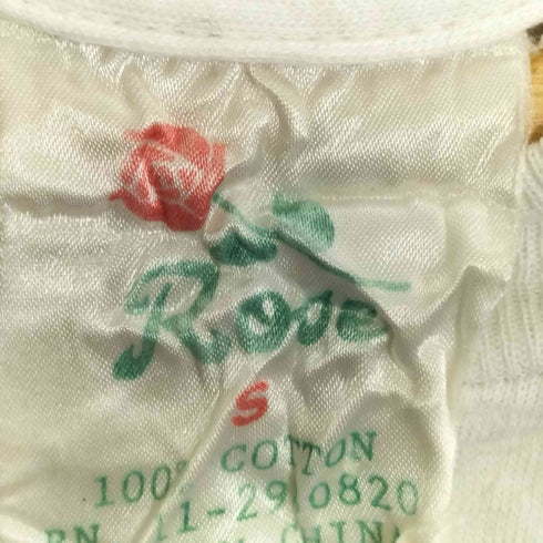 Rose 90s 1991© シングルステッチ プリント Tシャツ メンズ import:S
