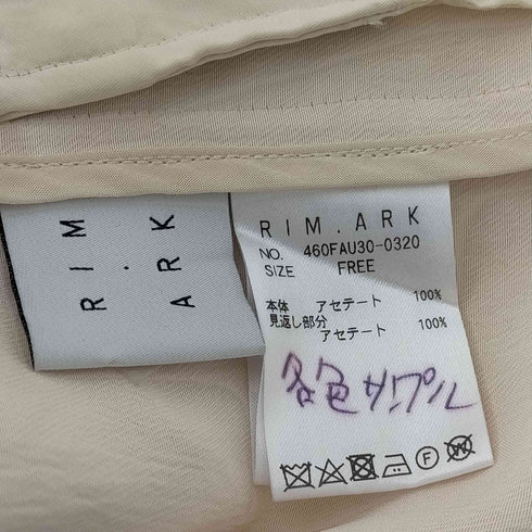 リムアーク RIM.ARK Satin 2pockets JK レディース FREE