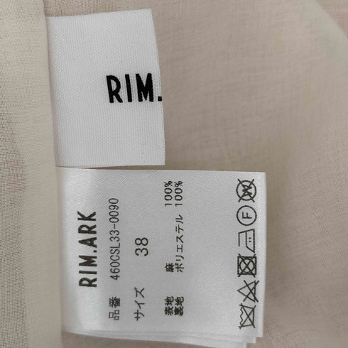 リムアーク RIM.ARK リネンIラインワンピース レディース レディース 38