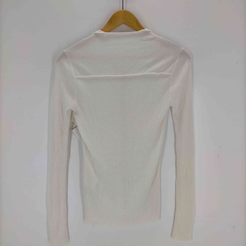 リムアーク RIM.ARK Neck design slim knit CD レディース FREE
