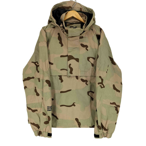 ストレイト STRAIIIGHT TEX-LOGO ANORAK JACKET 3C DESERT CAMO メンズ L