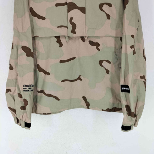 ストレイト STRAIIIGHT TEX-LOGO ANORAK JACKET 3C DESERT CAMO メンズ L