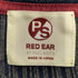 レッドイヤー RED EAR ストライプ コットン Tシャツ メンズ import:M