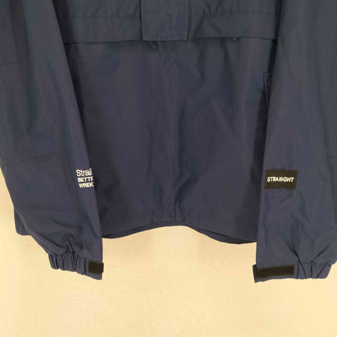 ストレイト STRAIIIGHT STRAIIIGHT TEX-LOGO ANORAK JACKET NAVY メンズ M