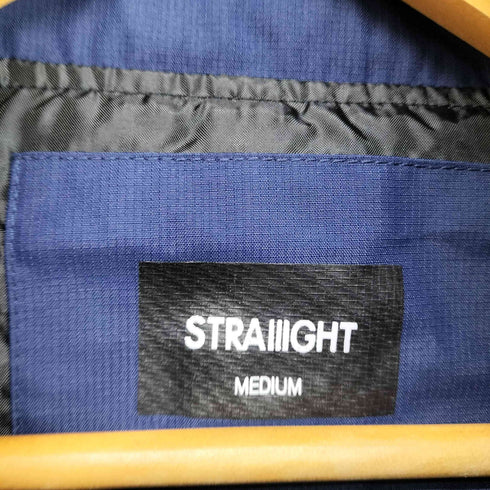 ストレイト STRAIIIGHT STRAIIIGHT TEX-LOGO ANORAK JACKET NAVY メンズ M