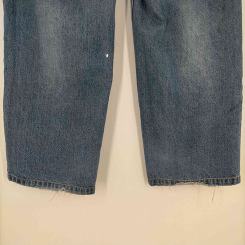ヤンガーソング Younger Song vintage double knee wash denim メンズ JPN:L