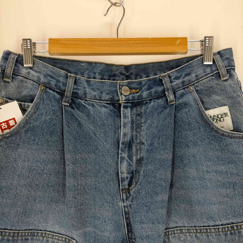 ヤンガーソング Younger Song vintage double knee wash denim メンズ JPN:L