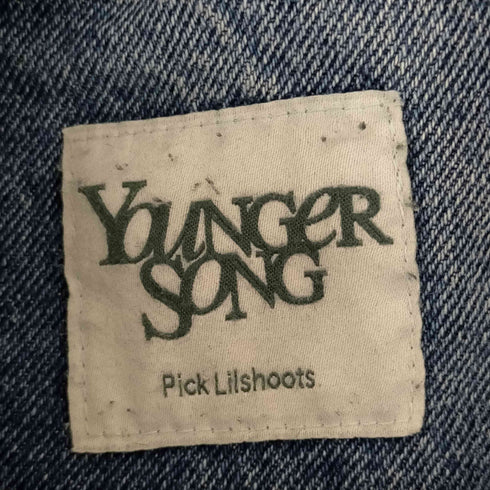 ヤンガーソング Younger Song vintage double knee wash denim メンズ JPN:L