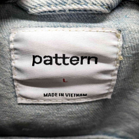 PATTERN ウォッシュドデニムジャケット メンズ JPN:L