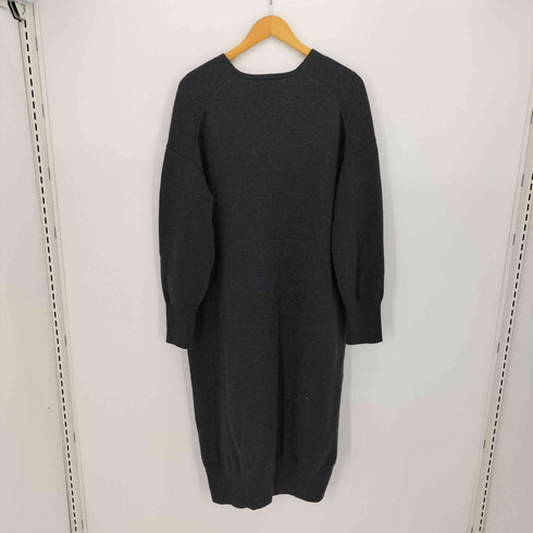 ミラオーウェン Mila Owen 23AW 深Vネックコクーンテールニットワンピース レディース JPN:0