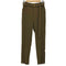 クルニ CULLNI 22aw Double Satin Zip Hem Slim Pants メンズ JPN:0