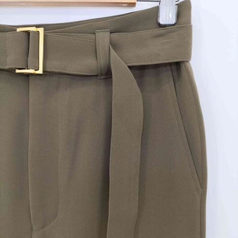 クルニ CULLNI 22aw Double Satin Zip Hem Slim Pants メンズ JPN:0