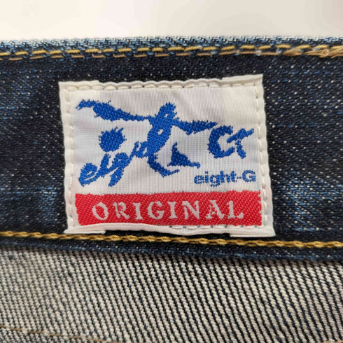 EIGHT G 8517 ストレートデニムパンツ インディゴ メンズ W34L34