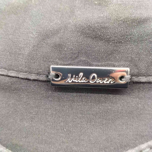 ミラオーウェン Mila Owen 21SS スタンドカラーワイドドレスシャツ レディース JPN:0