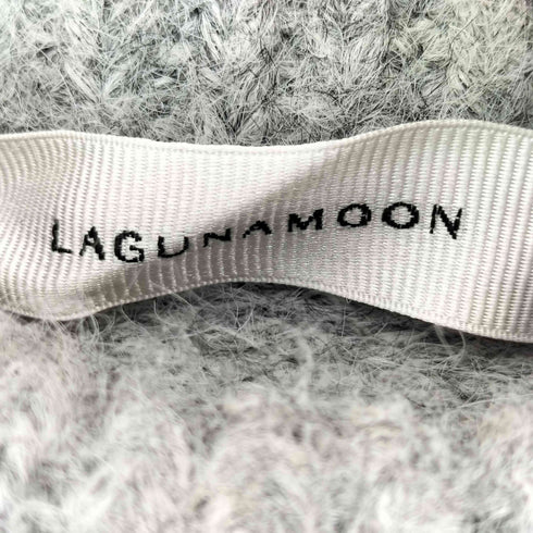 ラグナムーン LAGUNAMOON 23AW カラーショートニットプルオーバー レディース FREE