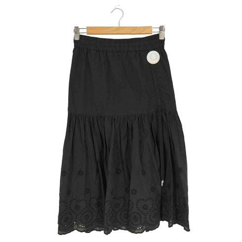 ヴィヴィアンウエストウッドレッドレーベル Vivienne Westwood RED LABEL レース ギャザー フレアスカート レディース 00