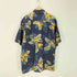 ノーティカ NAUTICA 90S レーヨンコットン 総柄 開襟アロハシャツ メンズ JPN:M