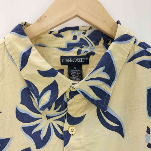 チェロキー Cherokee 総柄 開襟アロハシャツ メンズ JPN:XL