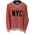 トミーヒルフィガー TOMMY HILFIGER フロントワッペンデザインスウェット メンズ import:L