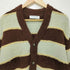ジェラートピケオム Gelato Pique Homme 24AW パウダーマカロンボーダーカーディガン メンズ import:L