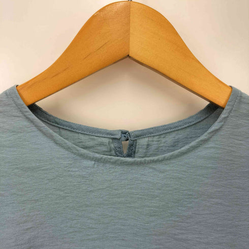 ユナイテッドアローズグリーンレーベルリラクシング UNITED ARROWS green label relaxing ウエッジスリーブ 7分袖 ブラウス レディース