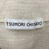 ツモリチサト TSUMORI CHISATO べルベット 切り替え フラワー ステッチ トップ レディース JPN:2