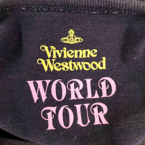 ヴィヴィアンウエストウッド Vivienne Westwood WORLD TOUR フロントプリント S/S Tシャツ メンズ import:L