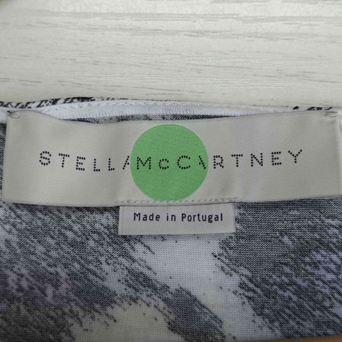 ステラマッカートニー STELLA McCARTNEY ポルトガル製 レオパード ボートネック ブラウス レディース 36